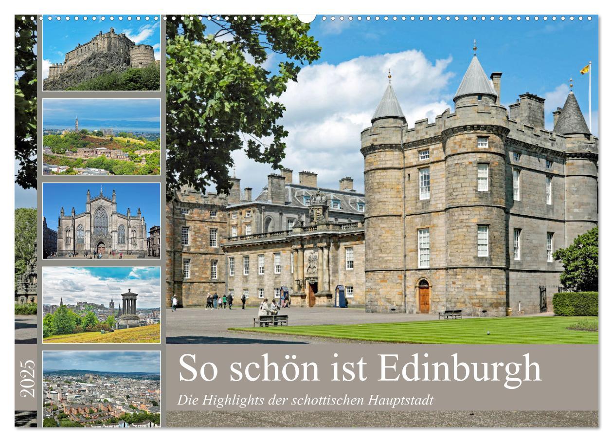 Cover: 9783383954245 | So schön ist Edinburgh (Wandkalender 2025 DIN A2 quer), CALVENDO...