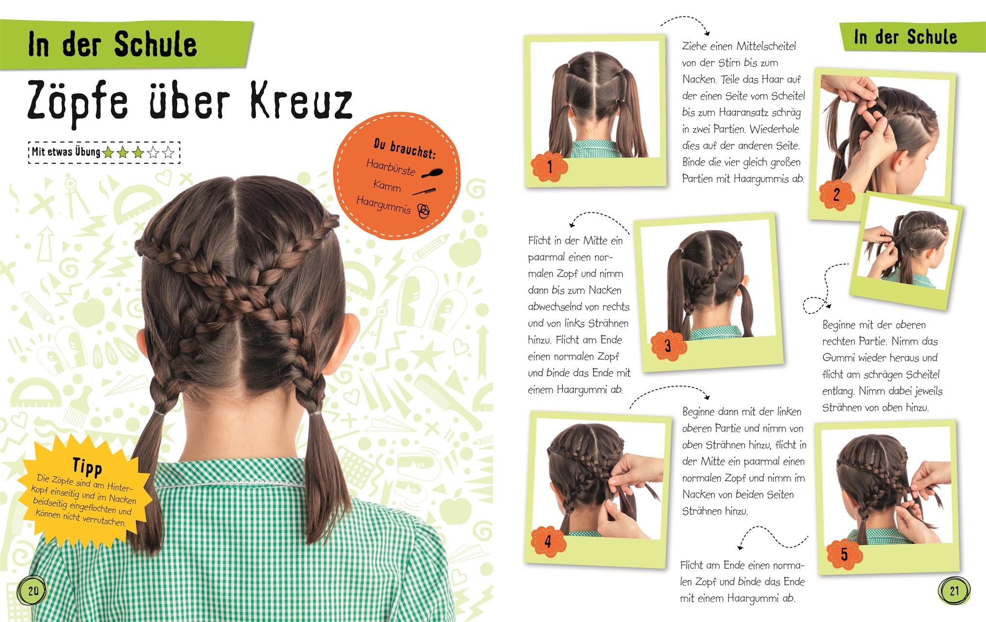 Bild: 9783831032778 | Zöpfe, Knoten, Flechtfrisuren | 30 Hairstyles für Mädchen | Benjamin