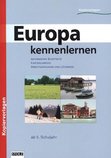 Cover: 9783897780842 | Europa kennenlernen | Karin Pfeiffer | Broschüre | 32 S. | Deutsch