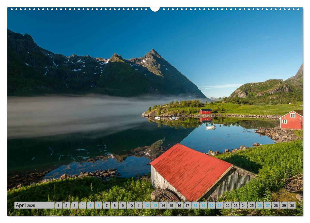 Bild: 9783435603930 | Sommer in Norwegen (hochwertiger Premium Wandkalender 2025 DIN A2...