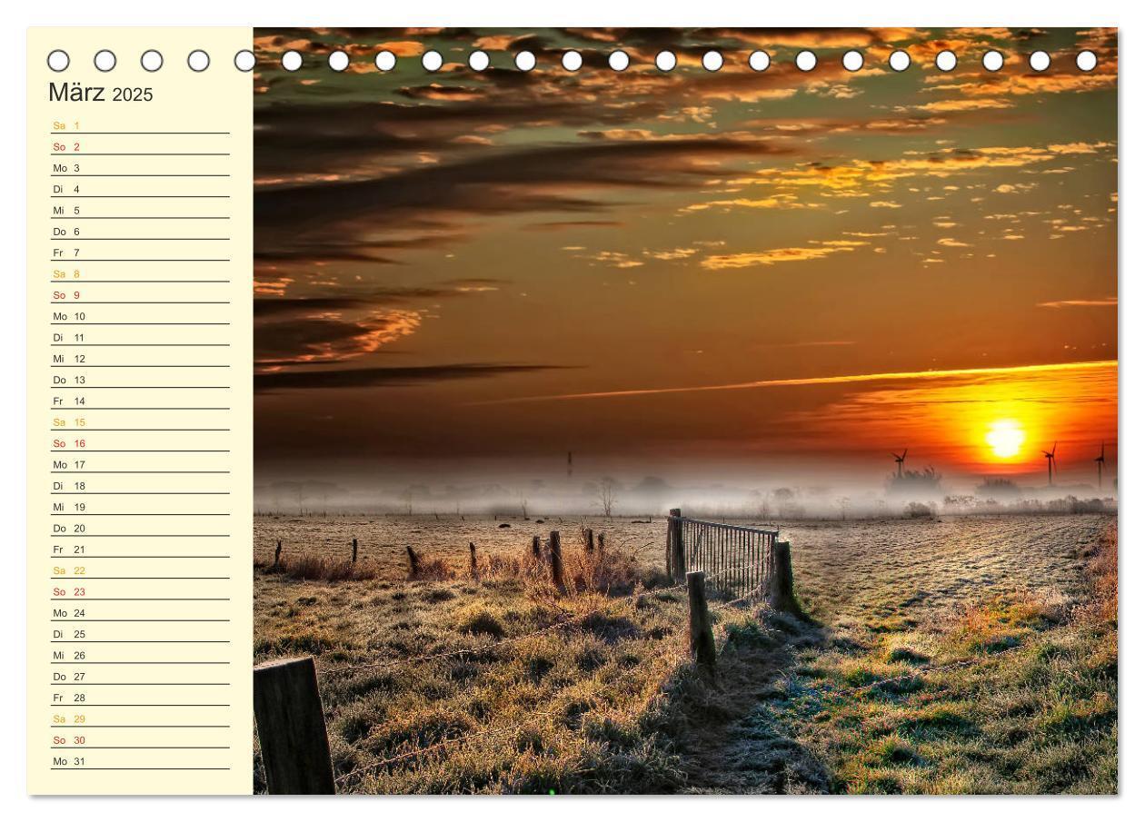 Bild: 9783435790838 | Friesland, verzauberte Landschaft an der Nordsee (Tischkalender...