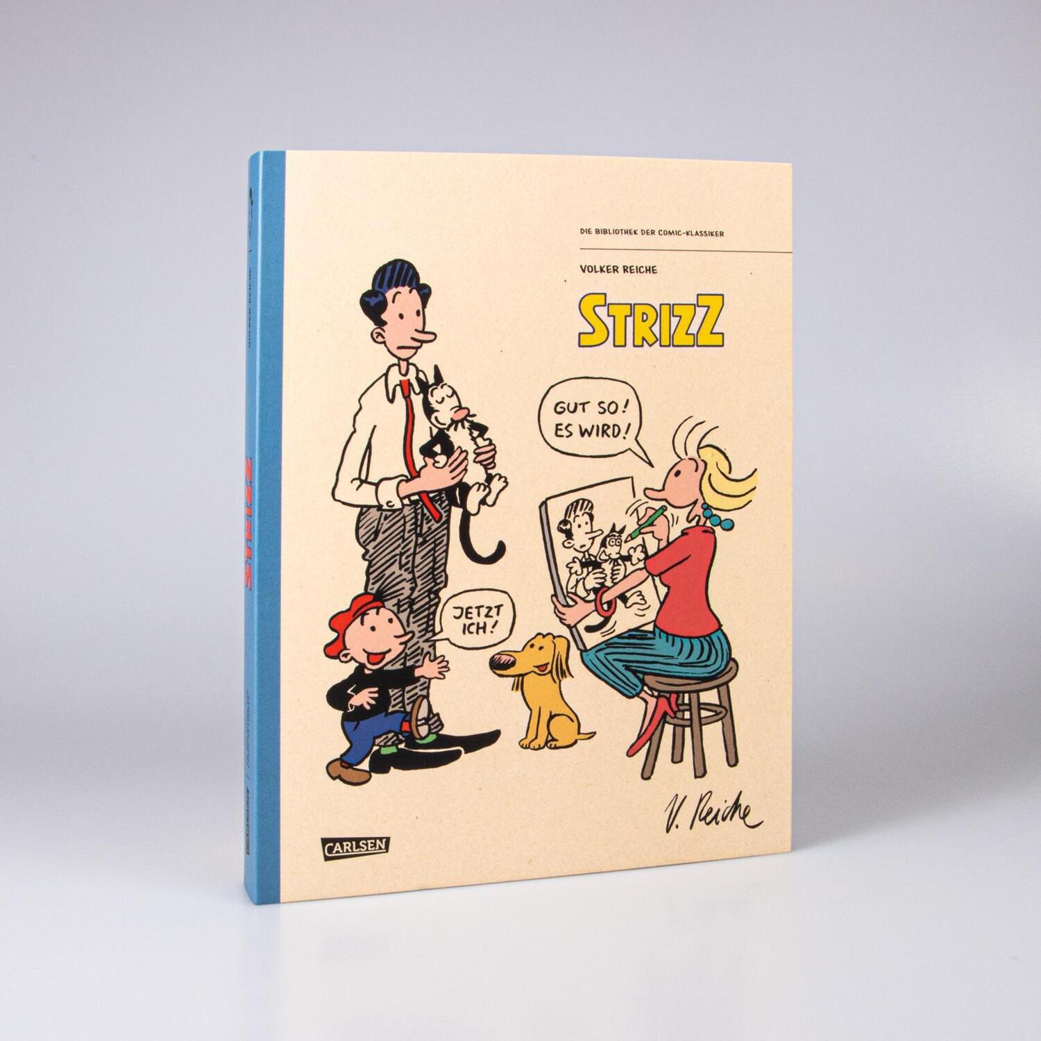 Bild: 9783551029171 | Die Bibliothek der Comic-Klassiker: Strizz | Volker Reiche | Buch