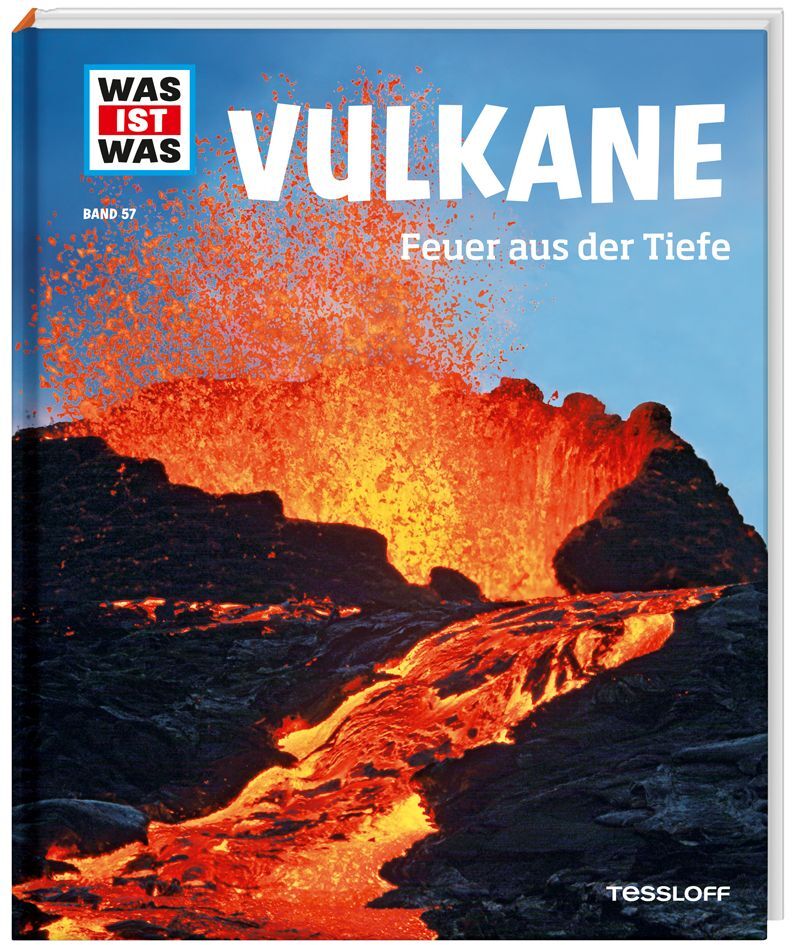 Cover: 9783788620448 | WAS IST WAS Band 57 Vulkane | Feuer aus der Tiefe | Manfred Baur