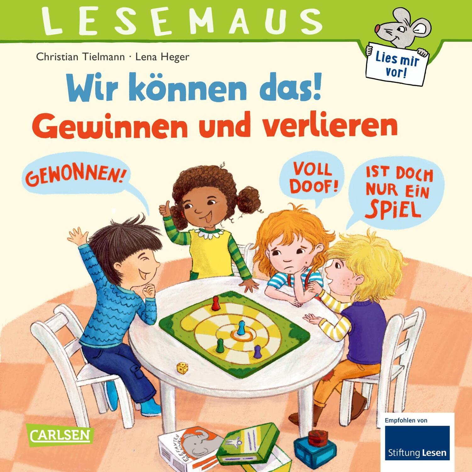 Cover: 9783551080202 | LESEMAUS 133: Wir können das! Gewinnen und verlieren | Tielmann | Buch