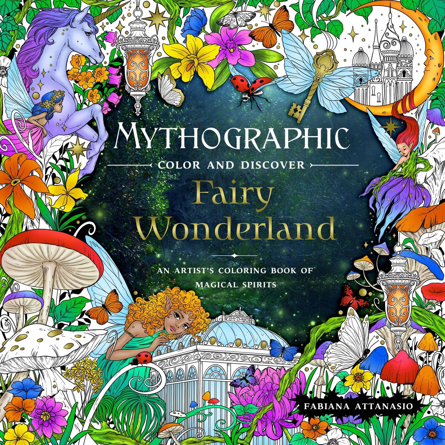 Cover: 9781250289124 | Mythographic Color and Discover: Fairy Wonderland | Fabiana Attanasio