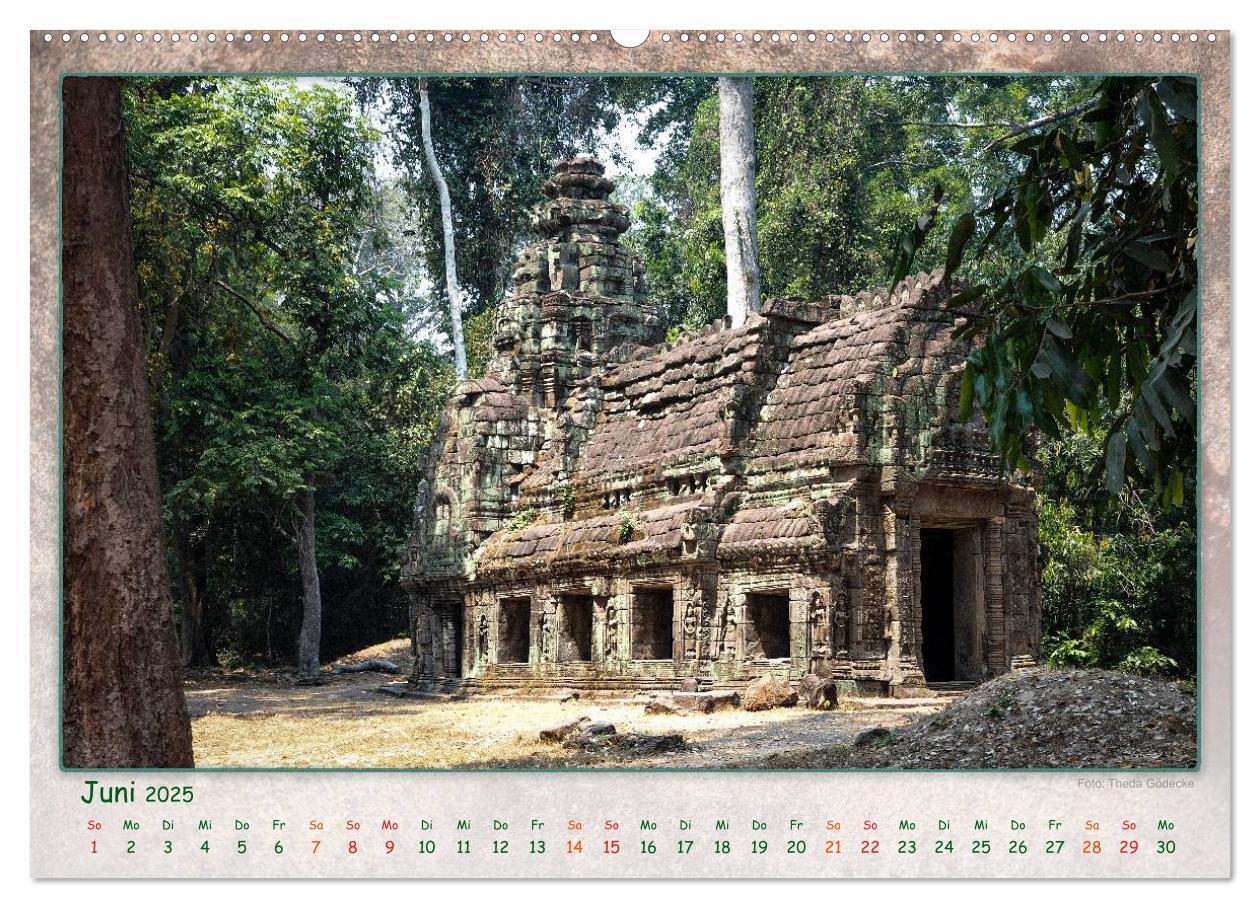 Bild: 9783435471119 | Kambodscha, Angkor Thom, Angkor Wat und Bayon (Wandkalender 2025...