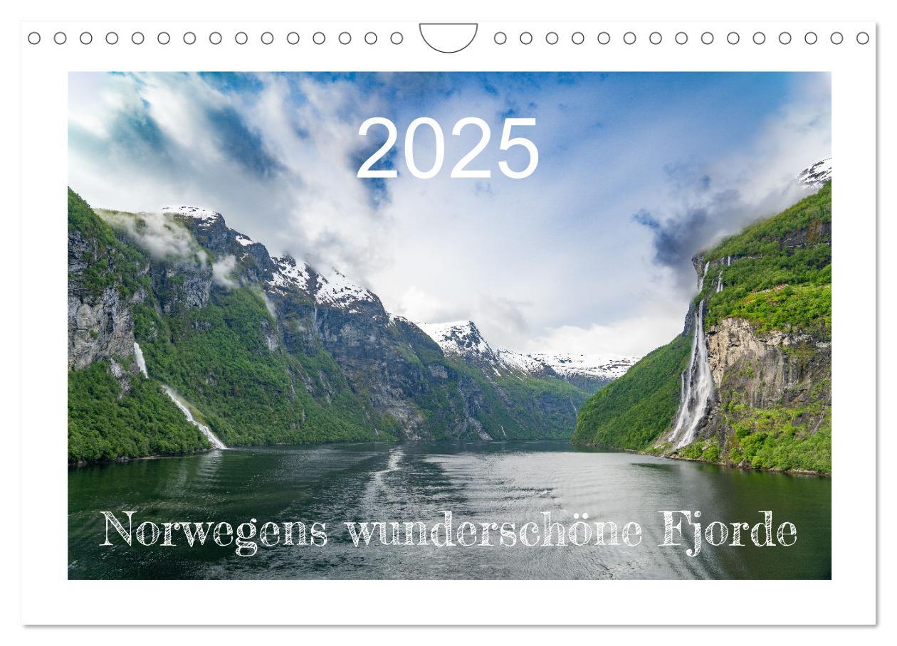 Cover: 9783383930782 | Norwegens wunderschöne Fjorde (Wandkalender 2025 DIN A4 quer),...