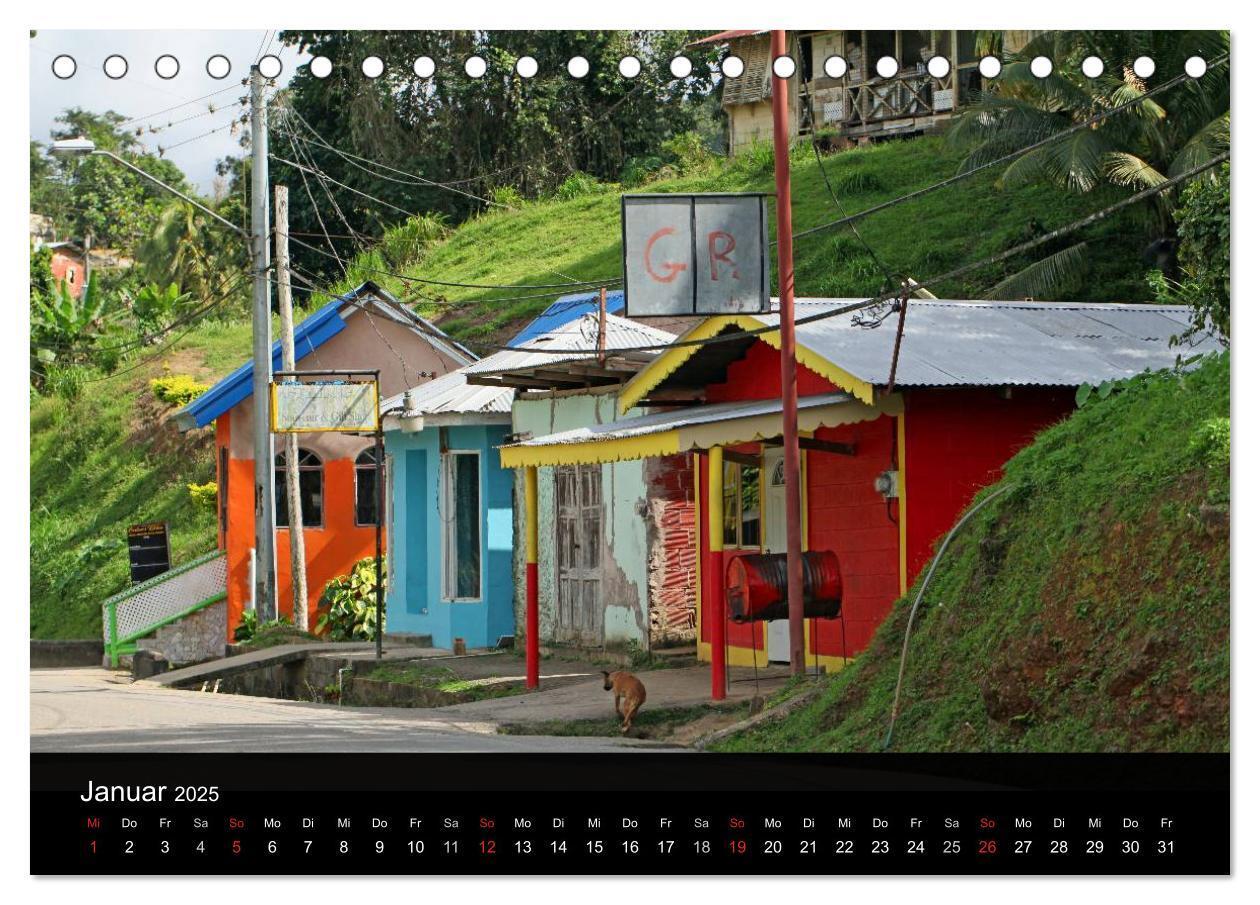 Bild: 9783435809394 | Trinidad &amp; Tobago (Tischkalender 2025 DIN A5 quer), CALVENDO...