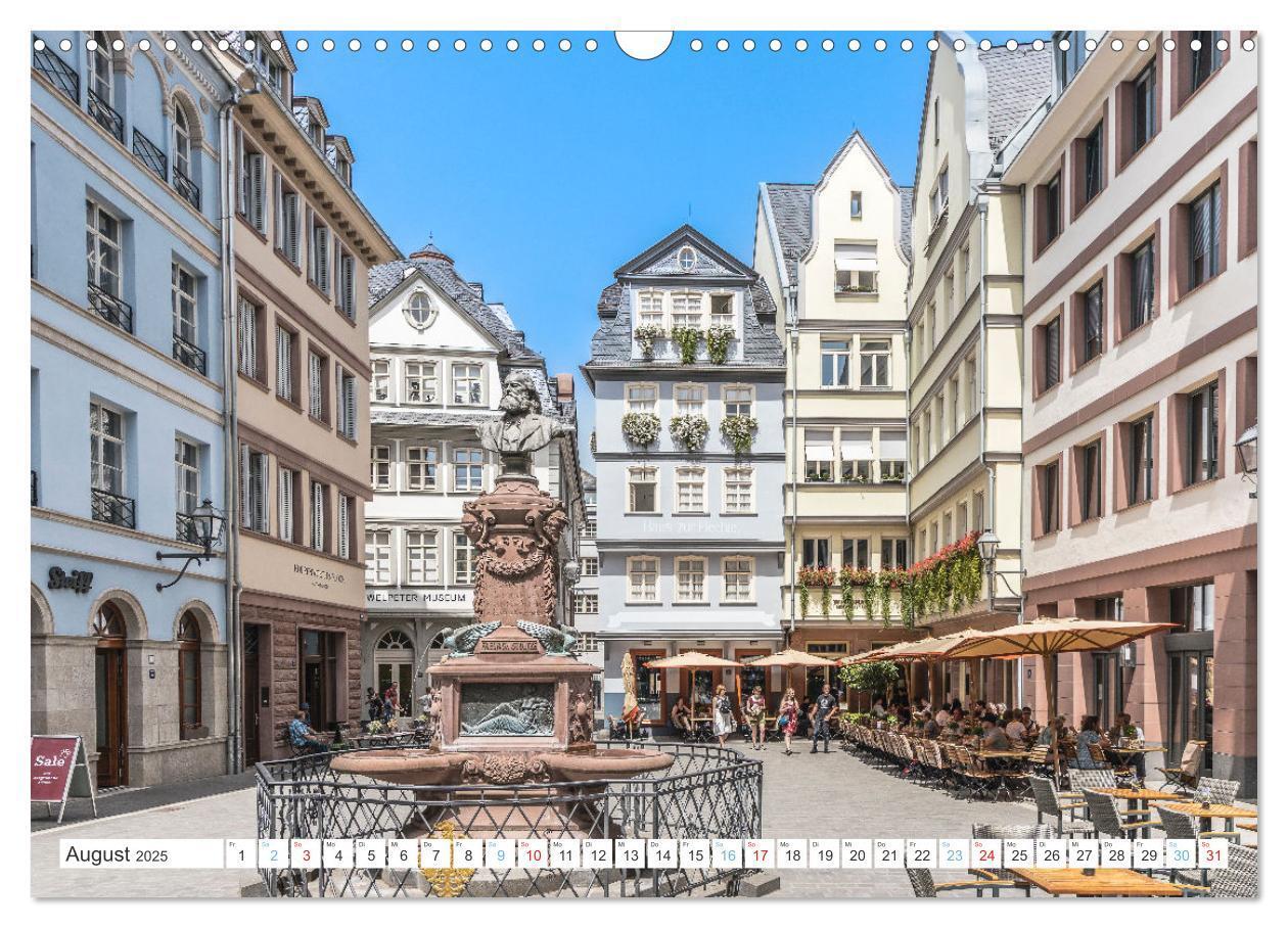 Bild: 9783383993909 | Frankfurt - Wolkenkratzer und Tradition (Wandkalender 2025 DIN A3...