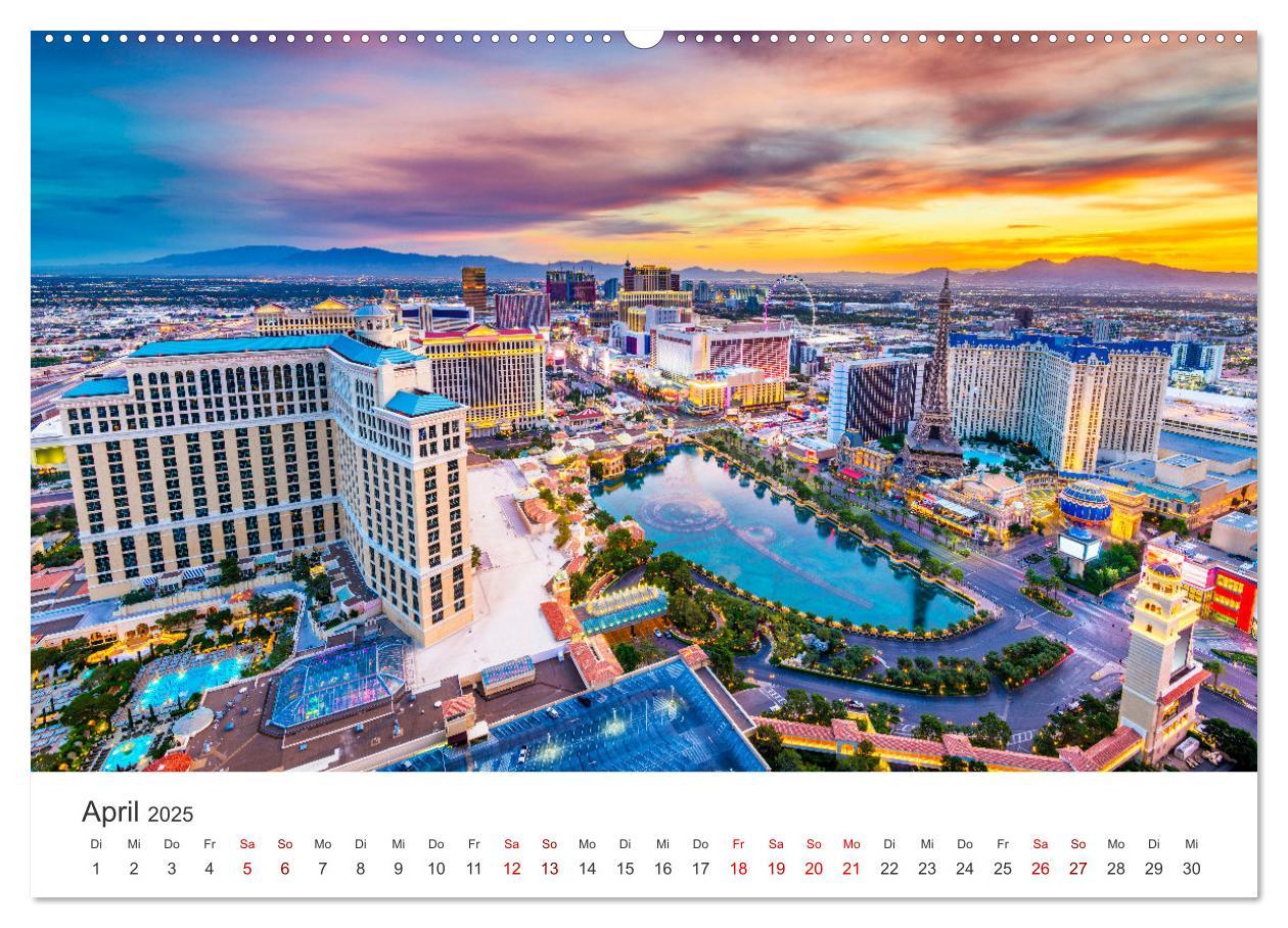 Bild: 9783383916977 | Las Vegas - Die Hauptstadt der Unterhaltung. (Wandkalender 2025 DIN...