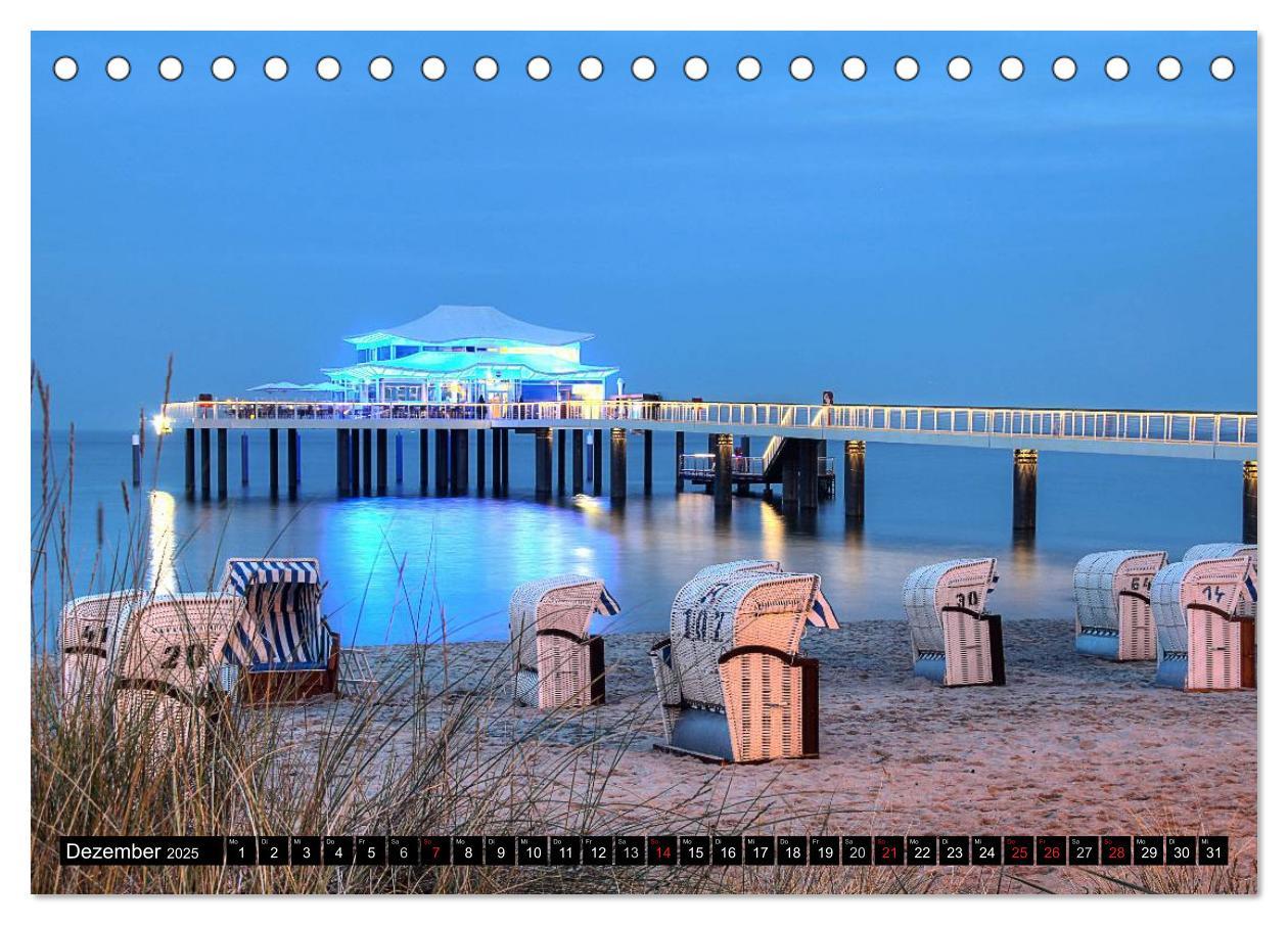 Bild: 9783435604340 | Timmendorfer Strand (Tischkalender 2025 DIN A5 quer), CALVENDO...