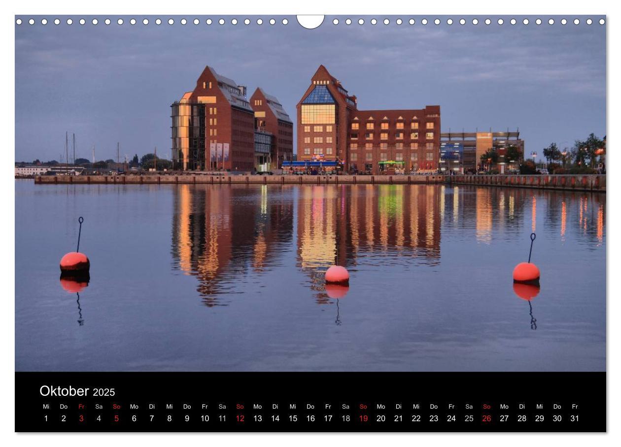 Bild: 9783435833320 | Rostock (Wandkalender 2025 DIN A3 quer), CALVENDO Monatskalender