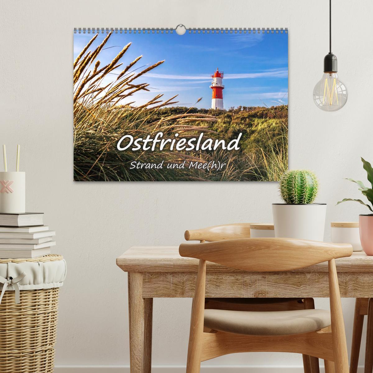 Bild: 9783435494767 | OSTFRIESLAND Strand und Mee(h)r (Wandkalender 2025 DIN A3 quer),...