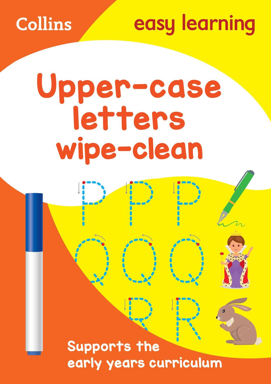 Cover: 9780008212919 | Upper Case Letters: Wipe-Clean Activity Book | Harpercollins Uk | Buch