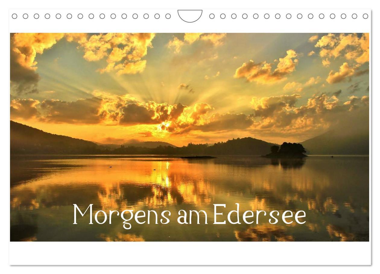 Cover: 9783435693016 | Morgens am Edersee (Wandkalender 2025 DIN A4 quer), CALVENDO...