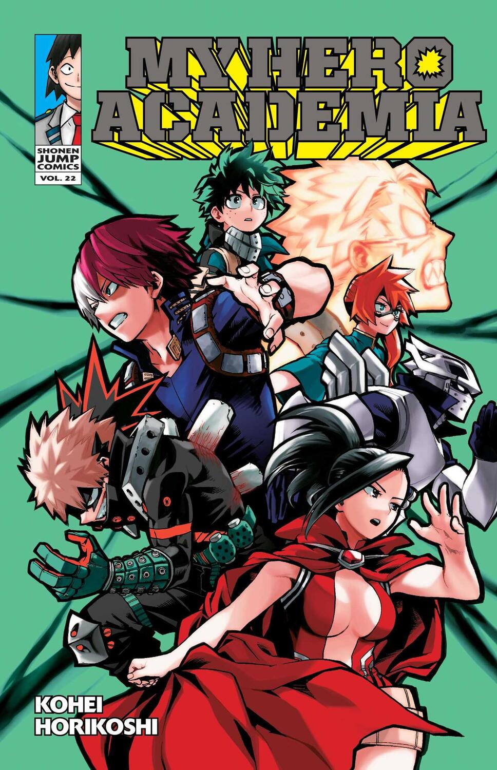 Cover: 9781974709656 | My Hero Academia, Vol. 22 | Kohei Horikoshi | Taschenbuch | Englisch