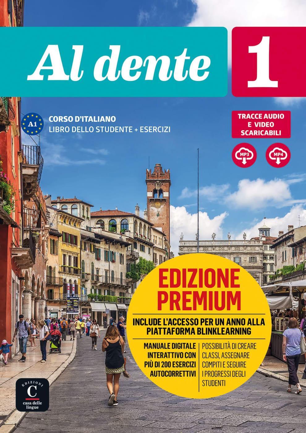 Cover: 9783125253940 | Al dente 1 (A1). Libro dello studente+ esercizi + CD + DVD + Premium