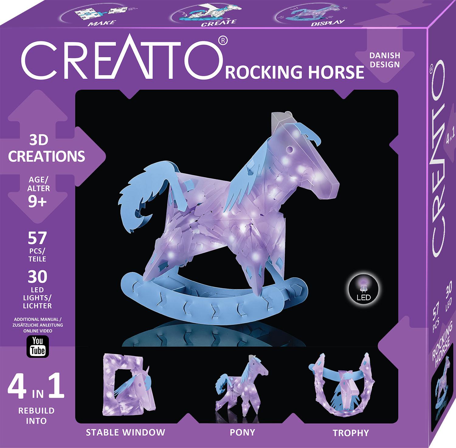 Cover: 5700002003669 | Creatto Midi - Schaukelpferd / Rocking Horse | Spiel | Brettspiel