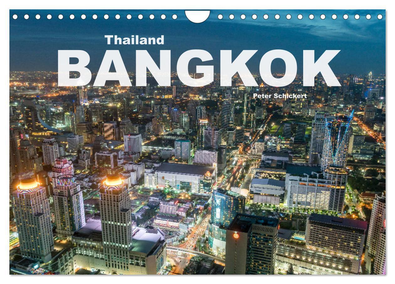 Cover: 9783435383689 | Bangkok - Thailand (Wandkalender 2025 DIN A4 quer), CALVENDO...