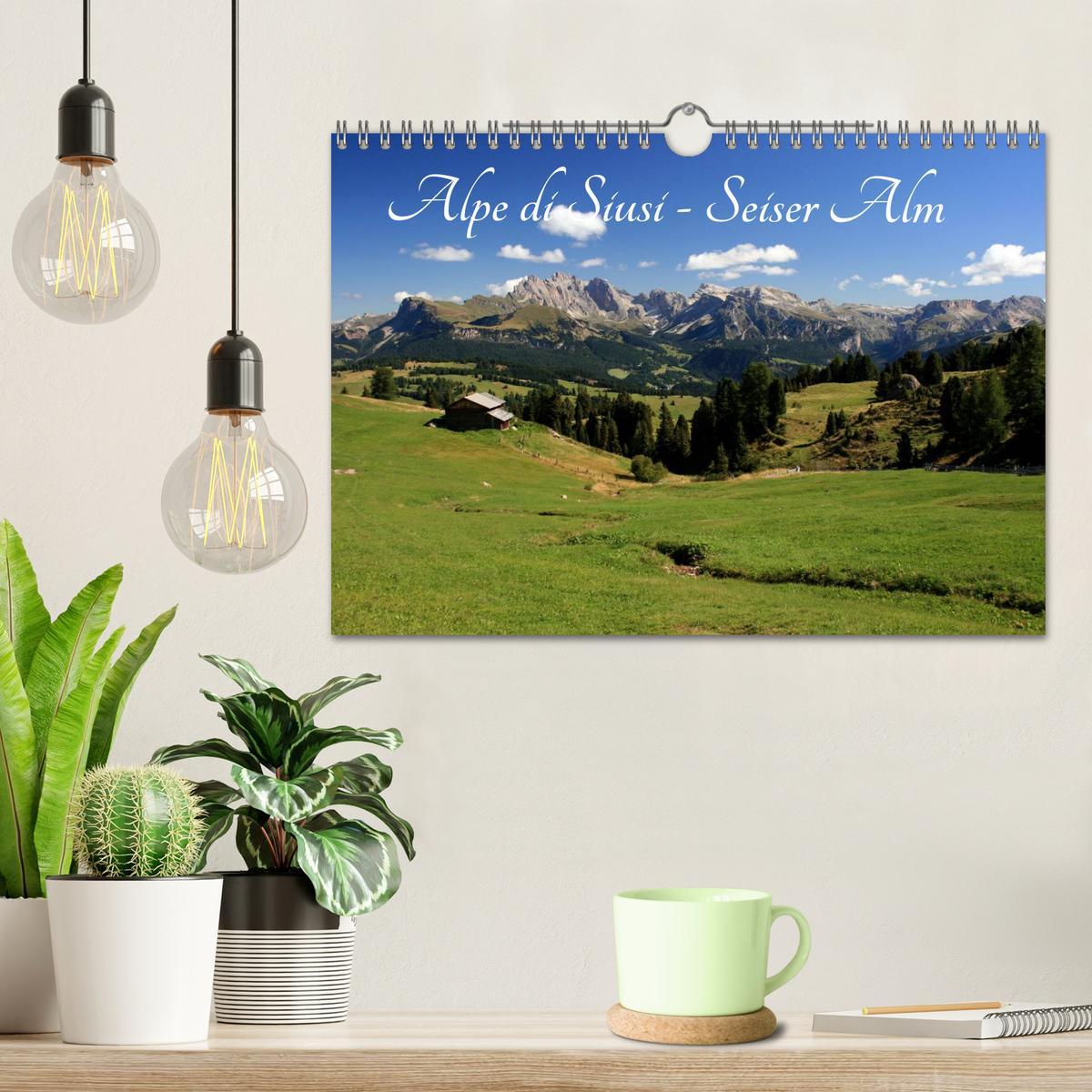 Bild: 9783435474233 | Alpe di Siusi - Seiser Alm (Wandkalender 2025 DIN A4 quer),...