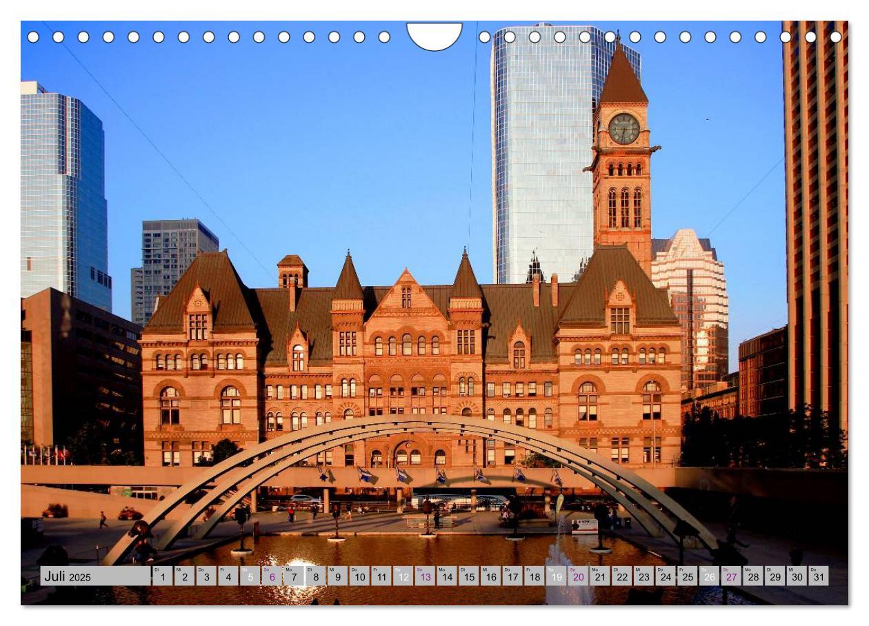 Bild: 9783435484232 | Provinzhauptstadt Toronto (Wandkalender 2025 DIN A4 quer), CALVENDO...