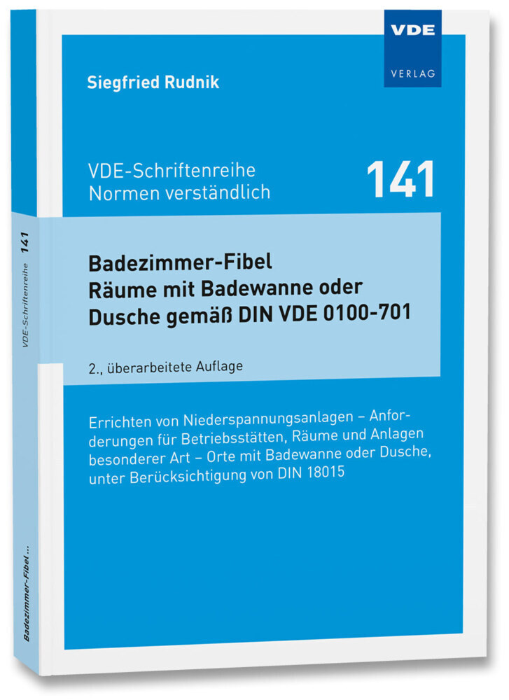 Cover: 9783800761456 | Badezimmer-Fibel Räume mit Badewanne oder Dusche gemäß DIN VDE...