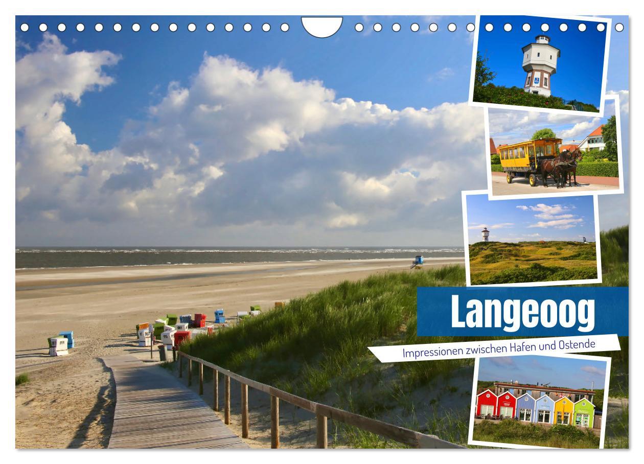 Cover: 9783457151358 | Langeoog 2025. Impressionen zwischen Hafen und Ostende...