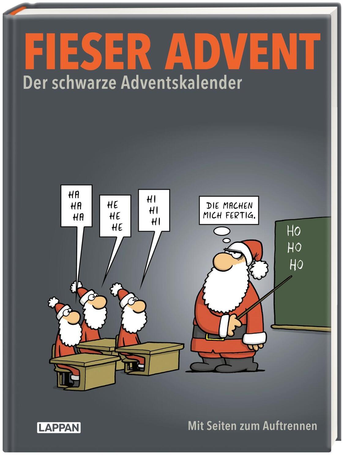 Cover: 9783830320586 | Fieser Advent | Nadine Backes (u. a.) | Buch | Fiese Bilder | 112 S.