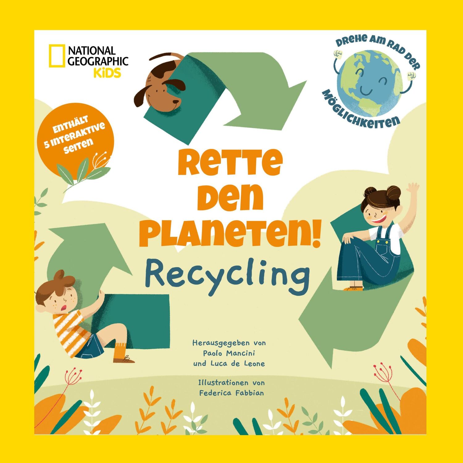 Cover: 9788863125962 | Rette den Planeten! Recycling. Enthält 5 interaktive Seiten | Buch