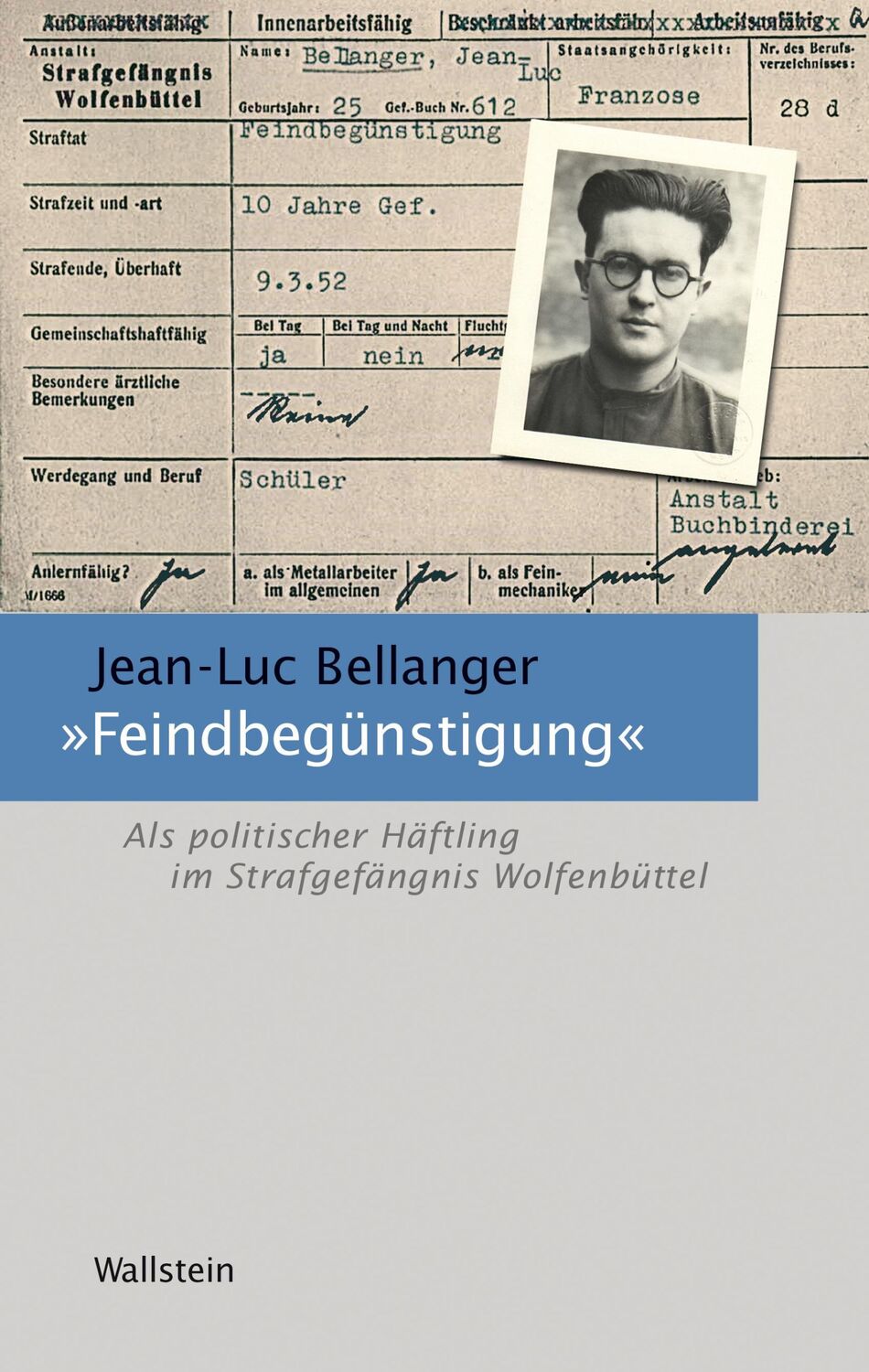 Cover: 9783835331532 | 'Feindbegünstigung' | Jean-Luc Bellanger | Buch | 260 S. | Deutsch