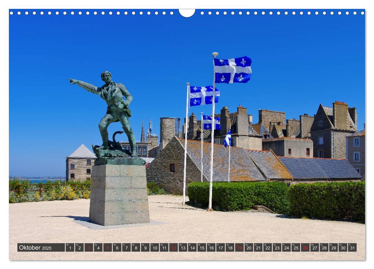 Bild: 9783435345083 | Saint Malo - Stadt der Korsaren (Wandkalender 2025 DIN A3 quer),...