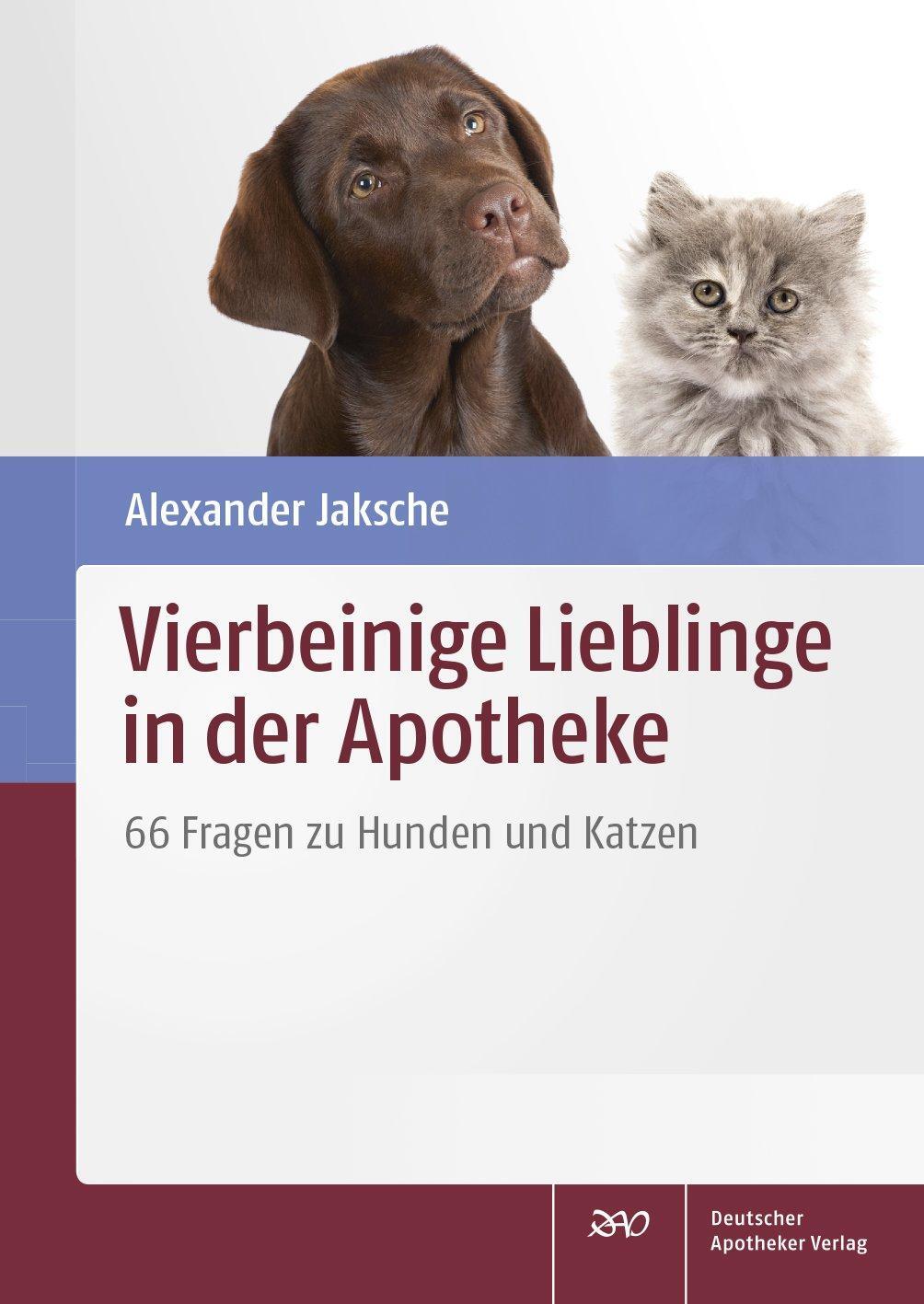 Cover: 9783769269147 | Vierbeinige Lieblinge in der Apotheke | 66 Fragen zu Hunden und Katzen