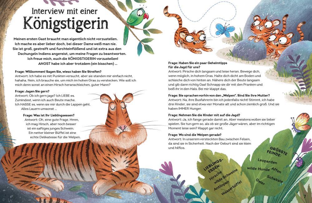 Bild: 9783957284853 | Interview mit einem Tiger | &amp; anderen wilden Tieren | Andy Seed | Buch