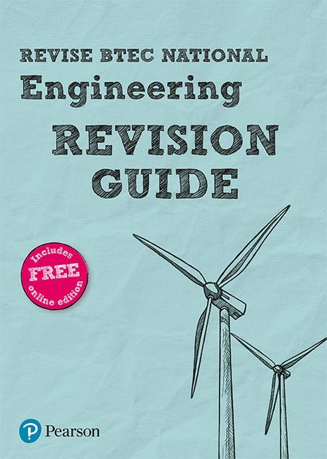 Cover: 9781292150284 | Pearson REVISE BTEC National Engineering Revision Guide inc online...