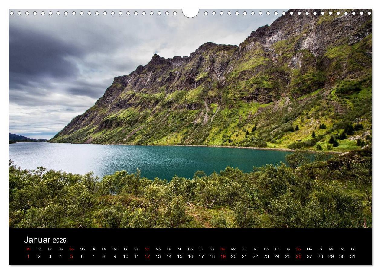 Bild: 9783435676774 | Nördliches Norwegen (Wandkalender 2025 DIN A3 quer), CALVENDO...