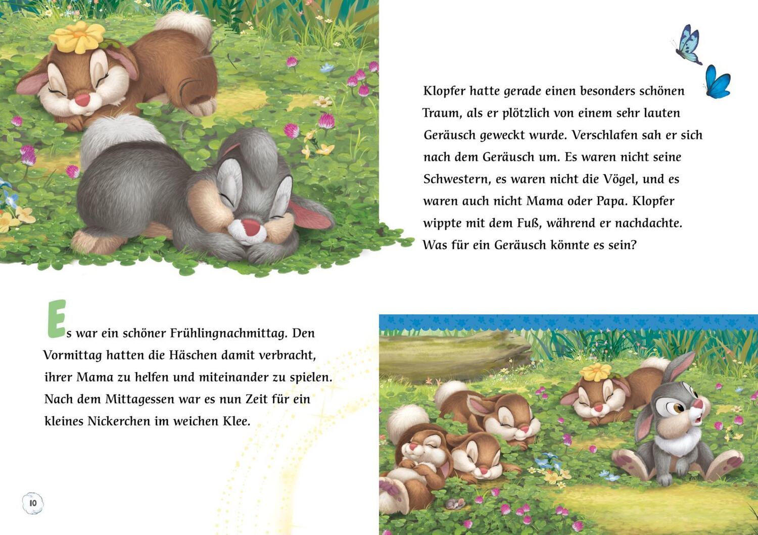 Bild: 9783845124902 | Disney Vorlesebuch: Klopfer: Zauberhafte Gutenacht-Geschichten | Buch