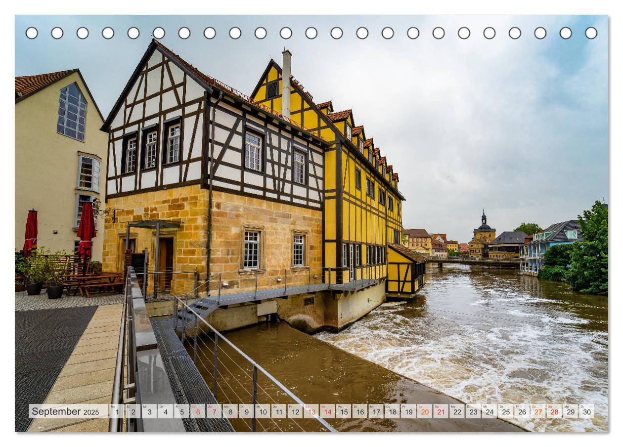 Bild: 9783435228508 | Bamberg Impressionen (Tischkalender 2025 DIN A5 quer), CALVENDO...