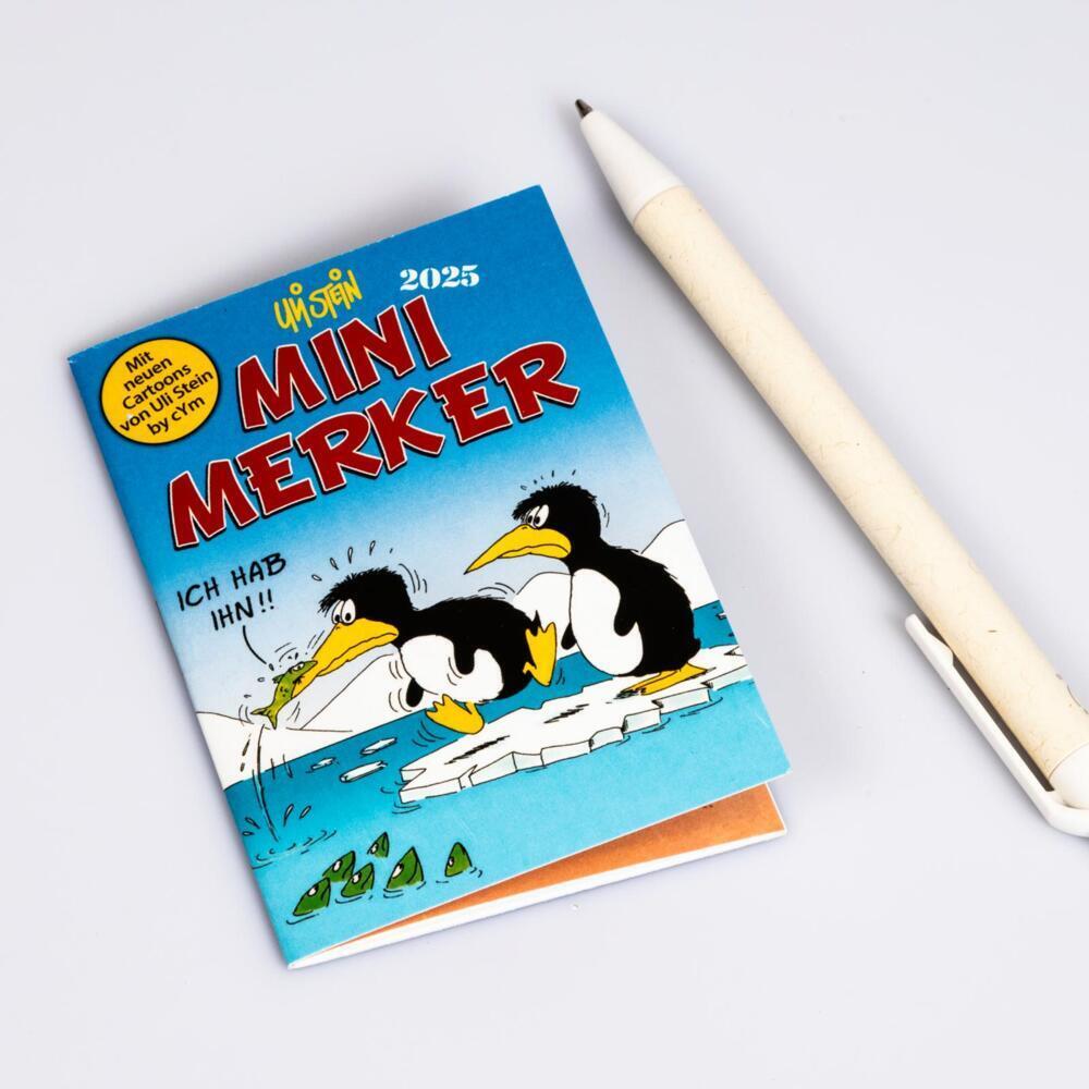 Bild: 9783830321675 | Uli Stein Mini-Merker 2025 | Kleiner Taschenkalender für unterwegs