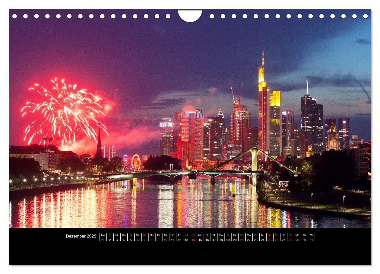 Bild: 9783435677931 | Frankfurt (Wandkalender 2025 DIN A4 quer), CALVENDO Monatskalender