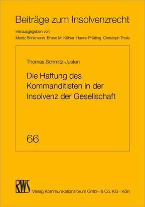 Cover: 9783814516660 | Die Haftung des Kommanditisten in der Insolvenz der Gesellschaft