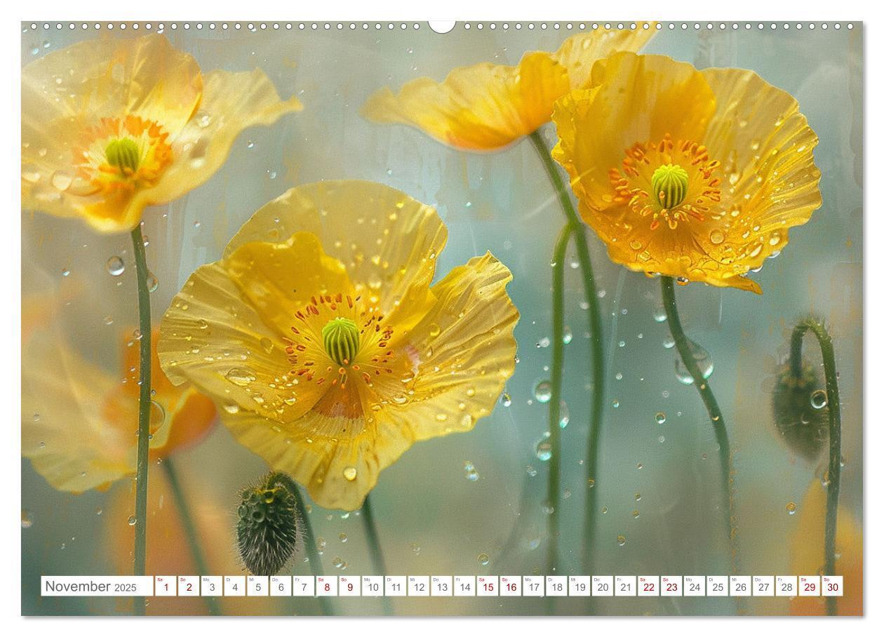 Bild: 9783383814655 | Bezaubernde Mohnblumen (hochwertiger Premium Wandkalender 2025 DIN...