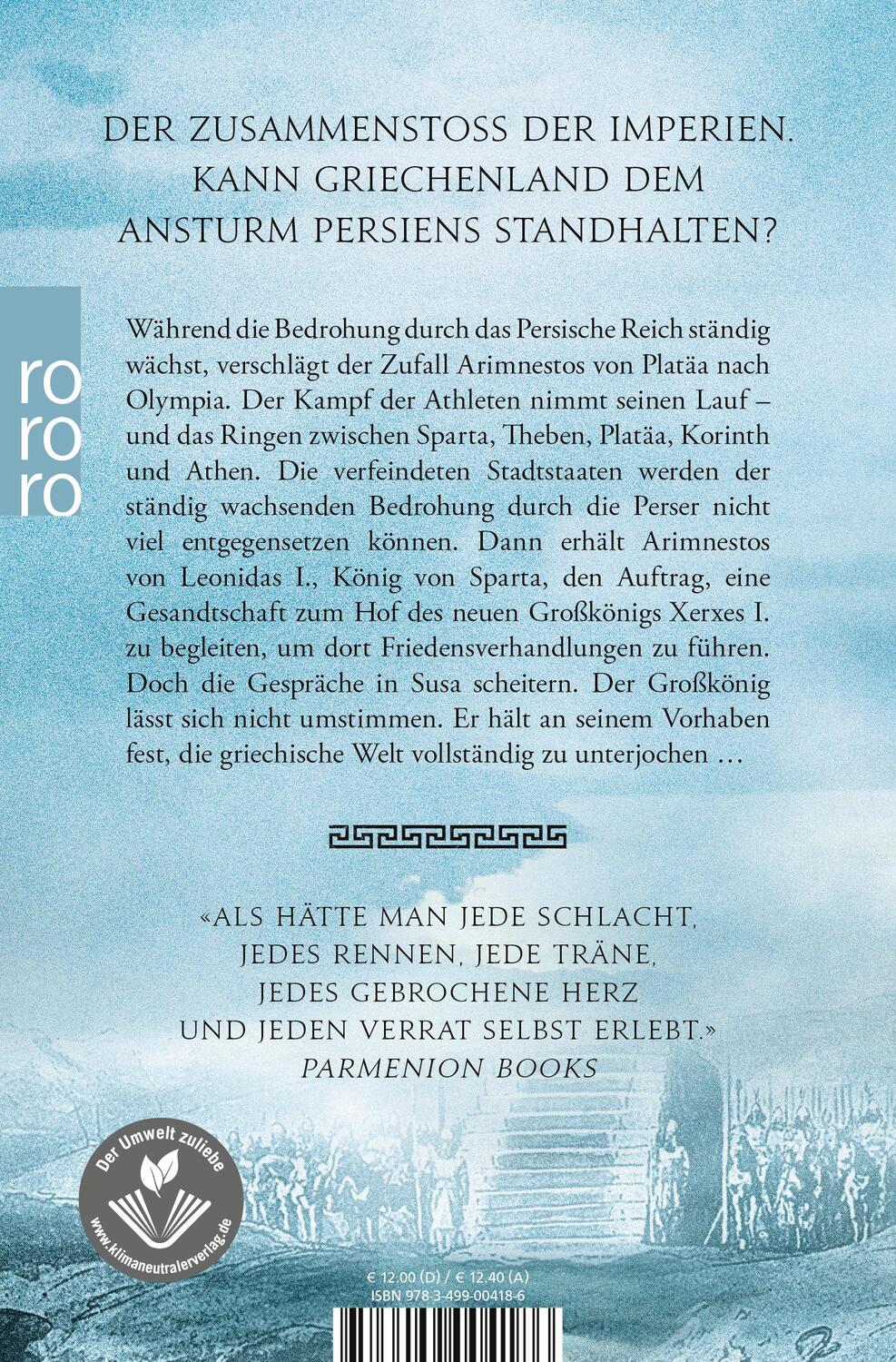 Rückseite: 9783499004186 | Der Lange Krieg: König Xerxes | Historischer Roman | Christian Cameron