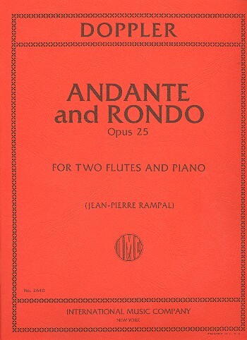 Cover: 9790220420436 | Andante and Rondo in C major, Opus 25 | Franz Doppler | Buch