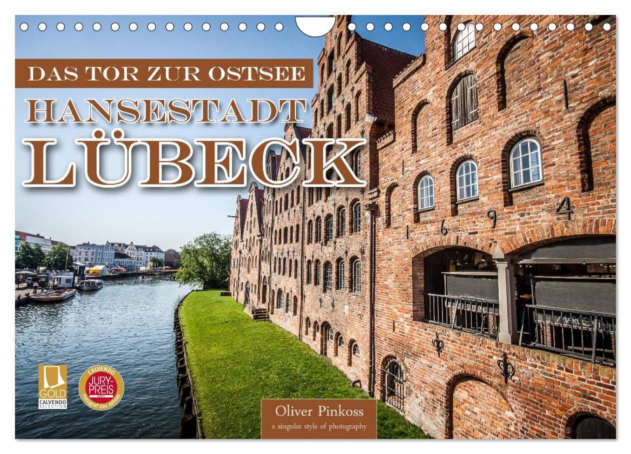 Cover: 9783435573448 | Lübeck - Das Tor zur Ostsee (Wandkalender 2025 DIN A4 quer),...