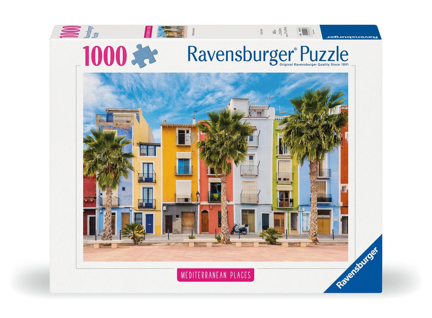 Cover: 4005555000273 | Ravensburger Puzzle 12000027 - Mediterranean Places Spain - 1000...