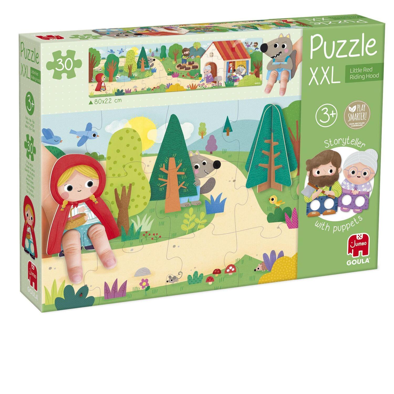 Bild: 8410446002292 | GOULA XXL Puzzle Red Riding Hood | Spiel | Deutsch | 2024