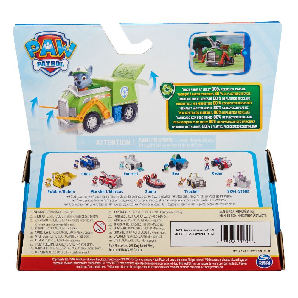 Bild: 778988507506 | PAW Basic Vehicle Rocky (Recycle) | Karton | 50750 | Deutsch | 2024