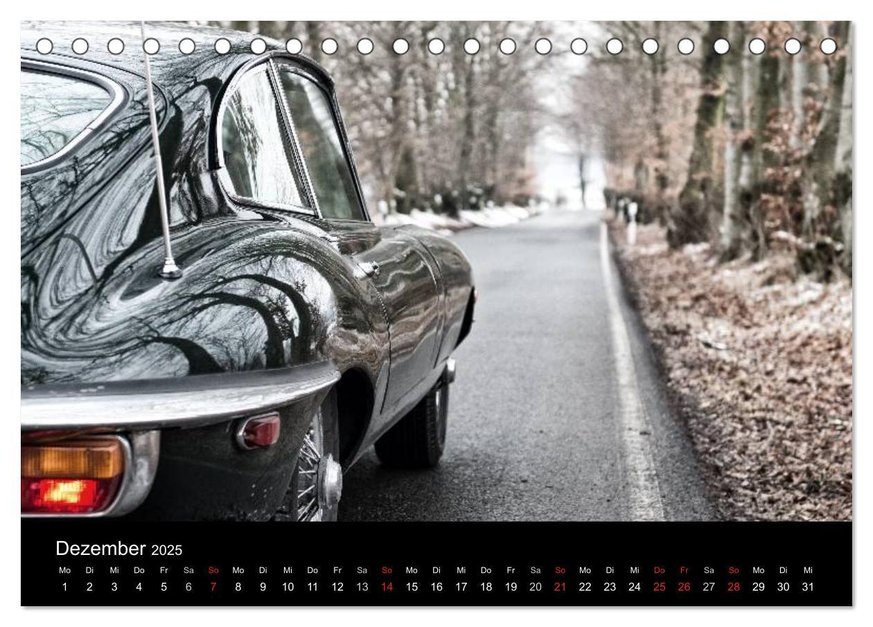 Bild: 9783435563036 | Jaguar E-Type 2025 (Tischkalender 2025 DIN A5 quer), CALVENDO...