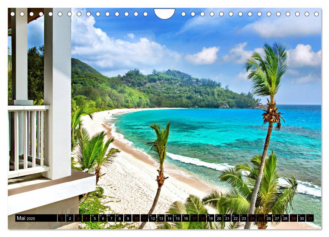 Bild: 9783435299508 | Seychellen Paradies 2025 (Wandkalender 2025 DIN A4 quer), CALVENDO...