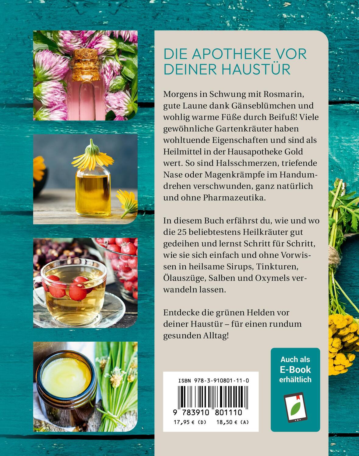 Rückseite: 9783910801110 | Die Apotheke vor deiner Haustür | smarticular Verlag | Taschenbuch